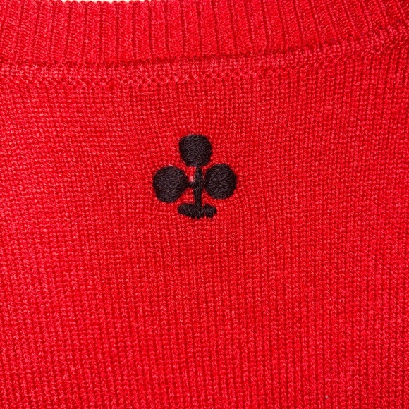 Shrimps x Reformation Clover Sweater Vest – NWT (Size M) in Sundried Tomato - Picture 9 of 12